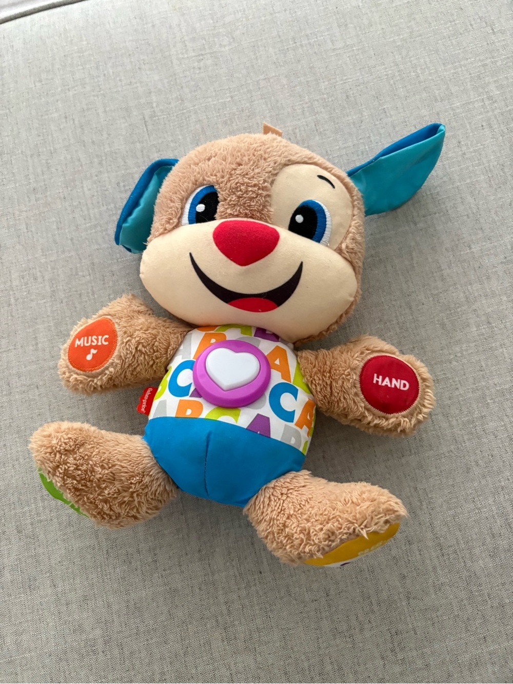 Fisher Price Laugh & Learn Interactive Puppy Dog Smart Stages music baby toy
